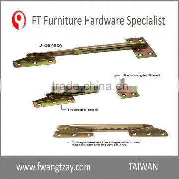 Taiwan Manufacturer Heavy Duty Industrial Furniture Adjustable Angle Extension Door Desk Table Bed Sofa Metal Ratchet Hinge photo-3