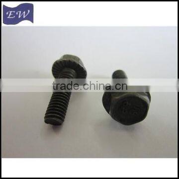 Good quality! Hex Flange Bolt Black Grade 8.8 DIN6921