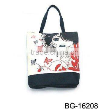 fahsion small canvas tote bags wholesale