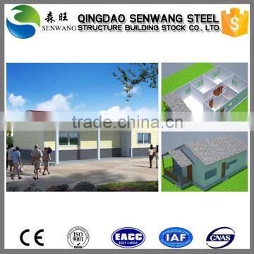 Bright Light beautiful Prefabricated Light Steel Framing Prefab House