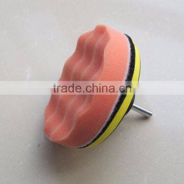 OEM Backing Plate M14 150mm Cushioned Hook & Loop Buffing Kit X5 PADS