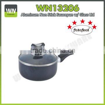 New Shape Aluminium Sauce Pan With Glass Lid Milk Saucepan Sauce Pan and Pot photo-2