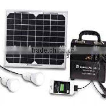 2015 Promotion 10Watt solar systems, solar Energy home lighting systems