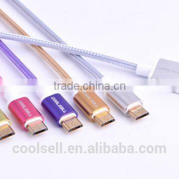 2015 Wholesale Android 5 Pin Micro Usb Data Charger Cable for Samsung Mobile Phone Cable photo-1