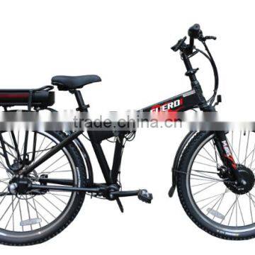 28" folding electric bicycle front hub motor
