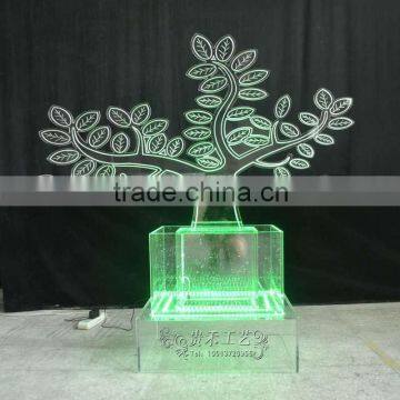 Tree With Led Light Display Rack Led Lighted Willow Tree photo-2