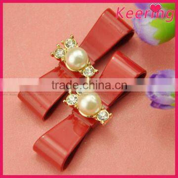 wholesale red decorative cheap shoe clips for shoe decoration                        
                                                Quality Choice