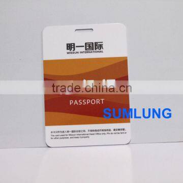 UHF + HF Dual Frequency RFID Card offer Printing for Access Control Car Parking Payment Managment