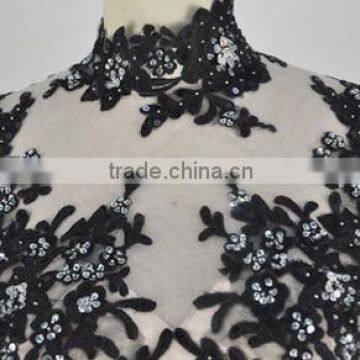 Sexy Zuhair Murad Black Embroidery Red Carpet Dress Floor Length Gown Dress For Party Vestidos Femininos TPD316 photo-5