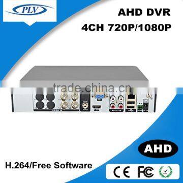Plv Wholesale Plug and Play h 264 Remote Control Ahd Dvr 4ch Manual photo-2