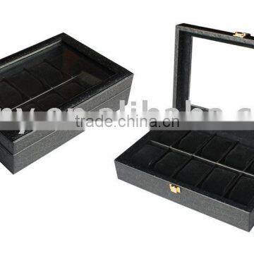 PU Leather Watch Display Case