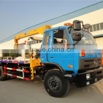 Dongfeng 4*2 heavy duty rotator wrecker towing truck for sale