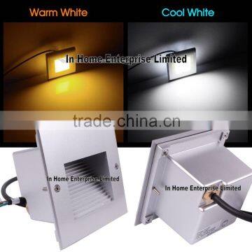 IP65 3020SMD Warm White 3W Recessed Led Wall Lights