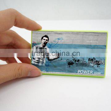 fashinal style, Ultra-Slim,Ultra-Portable, Ultra-Safe Power Card Power bank 2600mAh