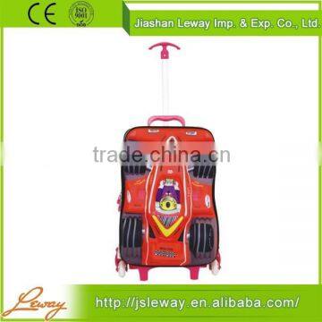 Hot china products wholesale cartoon kids school trolley bag