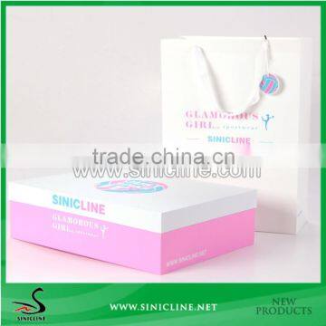 Sinicline customized Shopping Packaging bag and box for shoes