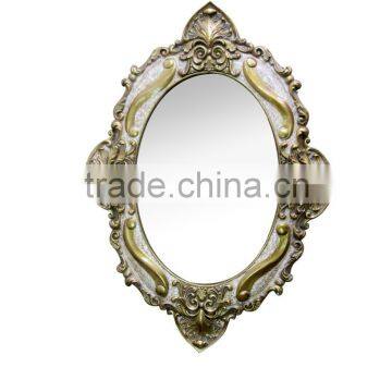 Polyresin shaving mirror wall sunburst mirrors