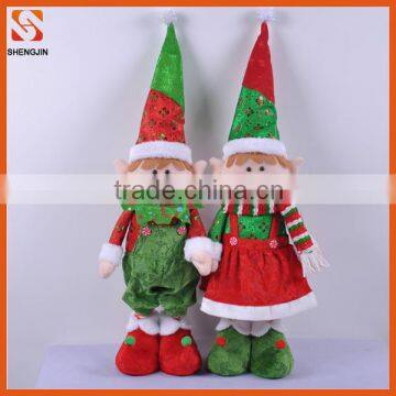 Hot sale factory direct sale cute christmas elf doll