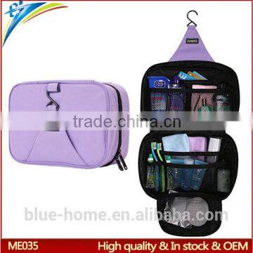 High quality cheap travel big content cosmetic bag with clear mesh Vince pattern hot design