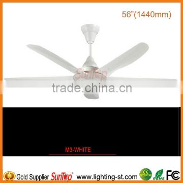 2014 new modern 56" wholesale ceiling fans M3-WHITE