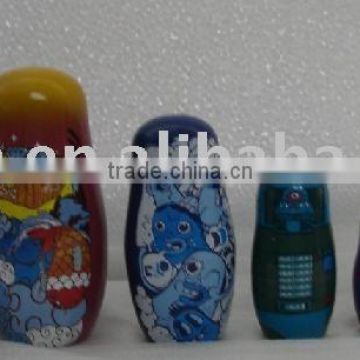 wooden russian nesting Dolls , babushka doll