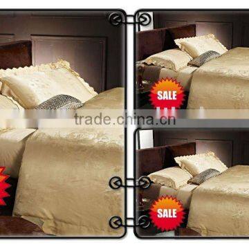 SALE!!!!cotton jacquard bedding set king and queen