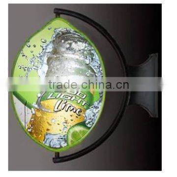 double side Revolving Light Box