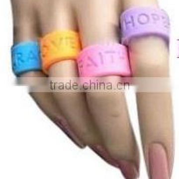 Custom High Quality Promotional Silicone Rubber Wedding Rings