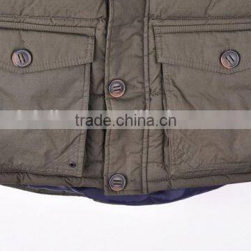 Outwear Windproof Winter Mens Warm Padded Jacket photo-3