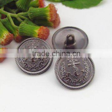 alloy spring snap button with epoxy and print logo