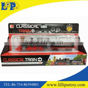 Kids B/O classic rail train toy with music and light