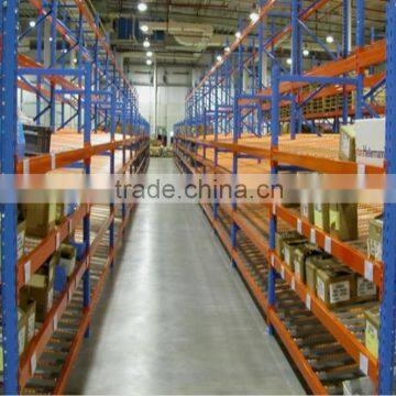 auto slide wheels carton flow gravity rack