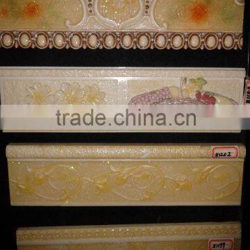 ceramic bathroom wall borders resin border