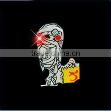 Halloween decoration for flashing pin
