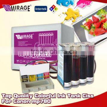 Top Quality Colorful Ink Tank Ciss For Canon mp780