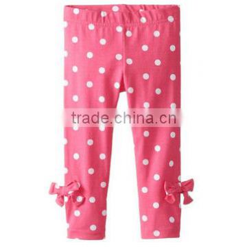 hot peach color baby pants girls butterfly