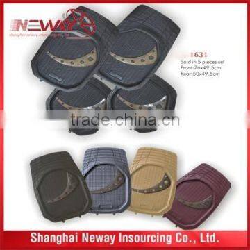 Hot selling Waterproof PVC Car Foot Mat