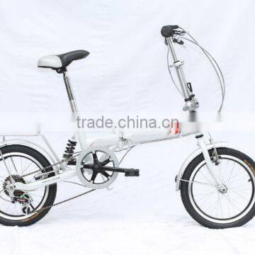 kingbike Comfortable 7 Speed Commuting Folding Bike