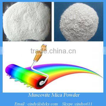 natural silver white mica powder for paint and coating