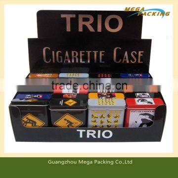 Various style cigarette metal packaging can/smoking tin box/tin box for mint and candy