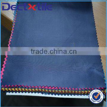 Dark blue textile polyester textile fabric for bag lining