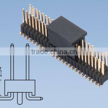 1.27mm*2.54mm SMT Pin Header Pitch: 1.27mm Double Row H=2.54 W=5.0