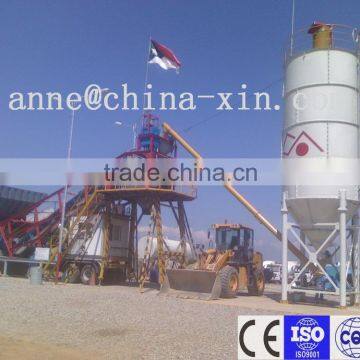 2016 hot sales mobile concrete mixing plant