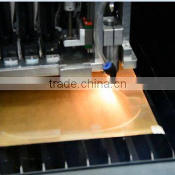 carbon metal sheet stainless steel sheet cutting machine and uv printing integrated machine price