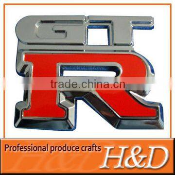 Exquisite car metal nameplate/custom logo metal car nameplate