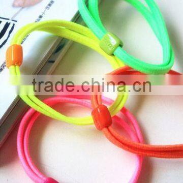 Wholesale rubber elastic hair circle cheap good quality R-0014