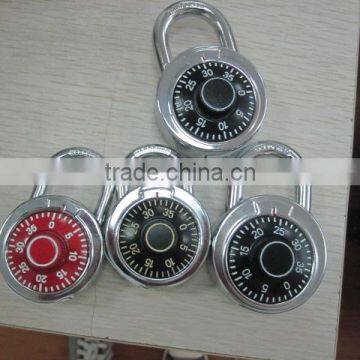 round shape dial combination padlock for house