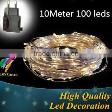 10m 100L High quality Led fairy lights for Outdoor Decoration