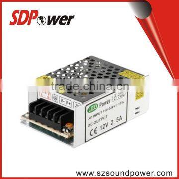 12v dc 3a power supply single output dc 12v3a switching power supply for LED light strip
