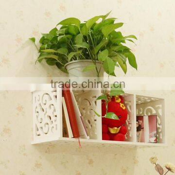 Large Capacity Wall Mount Shelf,Wooden FloatingWall Shelf,Large Corner Rack